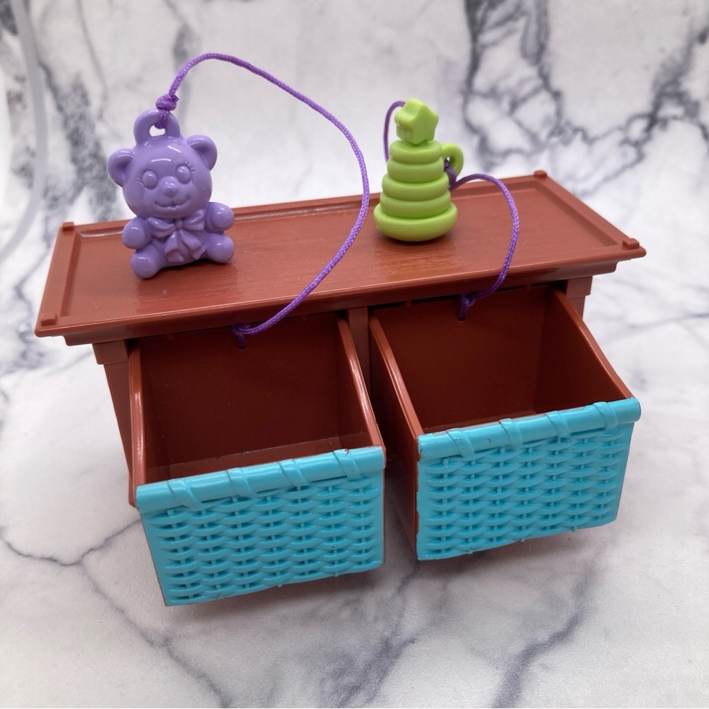 Fisher Price Loving Family Dollhouse Toy Chest Box Bench Toy Replacement